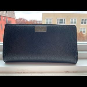 Black Leather Kate Spade Wallet